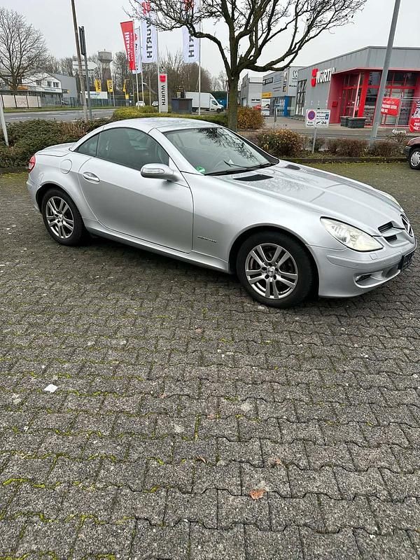 Gebraucht Mercedes SLK200 163 PS (119 kW) 2005 Grau Cabrio