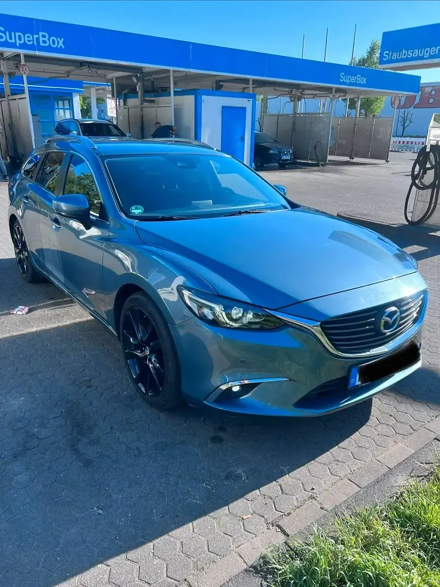 Używany Mazda 6 150 KM (110 kW) 2017 Niebieski Kombi