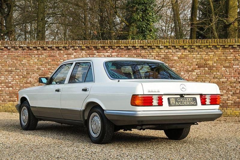 Gebraucht Mercedes S280 1988 Weiß Limousine