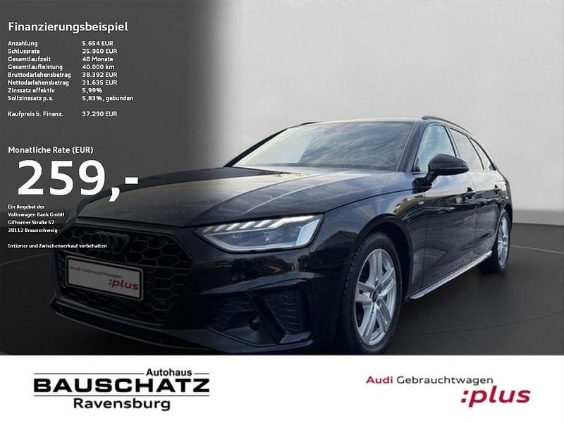 Gebraucht Audi A4 S-Line 204 PS (150 kW) 2024 Schwarz Kombi