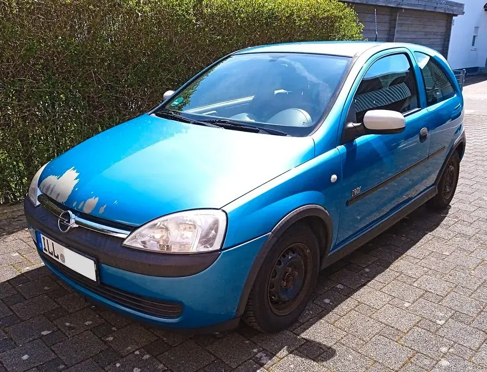 Gebraucht Opel Corsa Njoy 75 PS (55 kW) 2003 Blau Kleinwagen