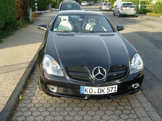 Gebraucht Mercedes SLK200 2LOOK Edition 184 PS (135 kW) 2010 Schwarz metallic Cabrio