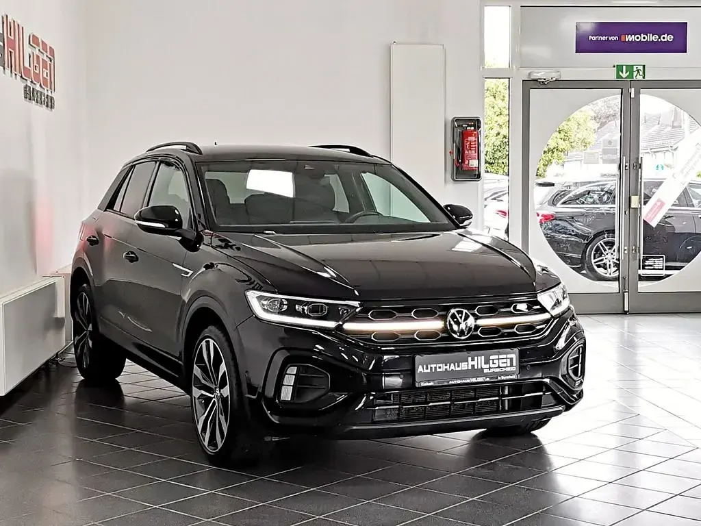 Gebraucht VW T-Roc R-line 150 PS (110 kW) 2022 Deep black perleffekt SUV