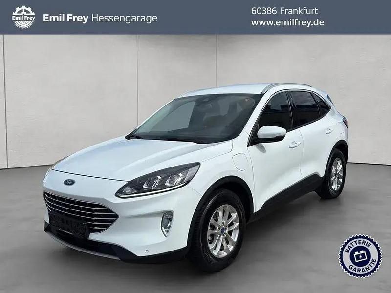 Frozen white Gebraucht 2022 Ford Kuga Titanium SUV | 21.950 € (Superpreis) - Bild 1/3