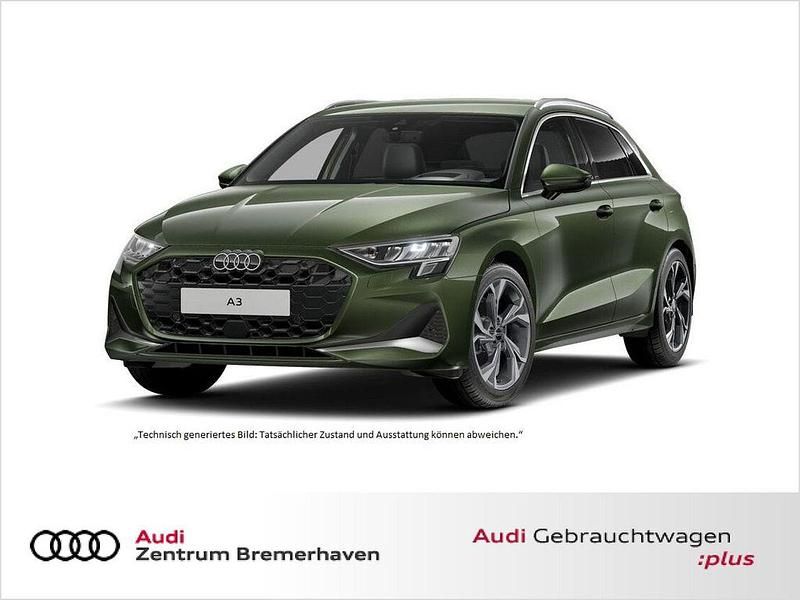 Gebraucht Audi A3 Advanced Plus 116 PS (85 kW) 2025 Distriktgrün metallic Limousine