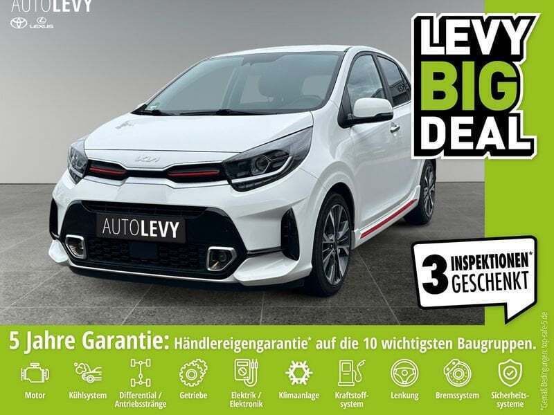 Weiß Gebraucht 2022 Kia Picanto GT-Line Kleinwagen | 15.770 € (Fairer Preis) - Bild 1/4