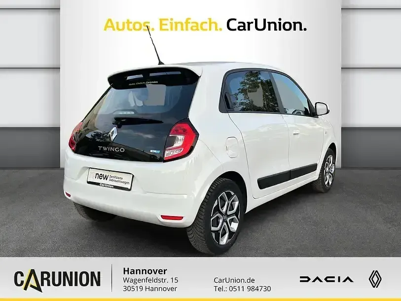 Gebraucht Renault Twingo Techno 60 kW (82 PS) 2022 Pyrénéesweiß Kleinwagen