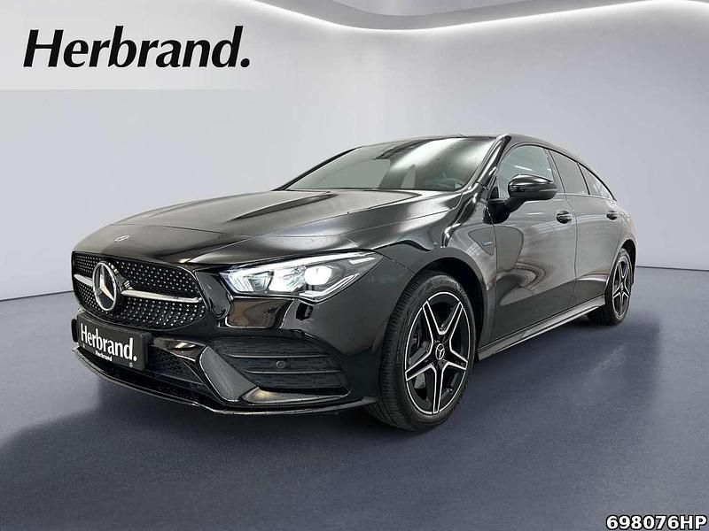 Gebraucht Mercedes CLA250e AMG 160 PS (117 kW) 2021 Unilack nachtschwarz Limousine