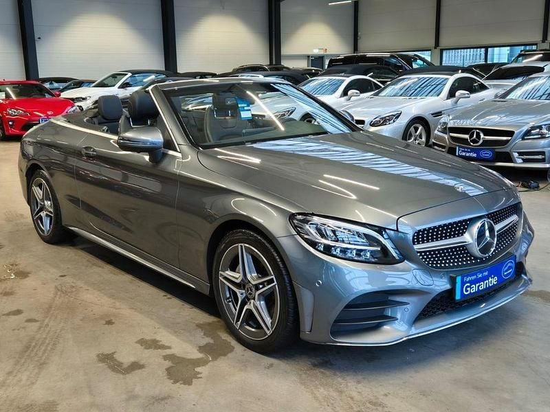 Gebraucht Mercedes C180 AMG line 156 PS (114 kW) 2018 Selenitgrau Cabrio