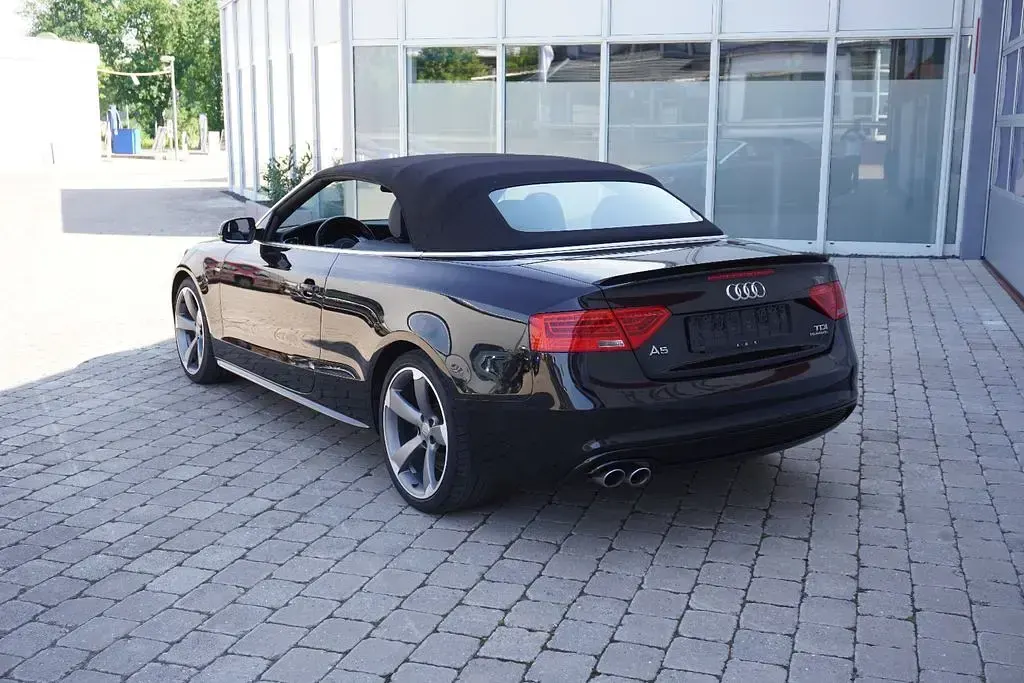 Gebraucht Audi A5 Cabriolet S-Line 190 PS (139 kW) 2016 Schwarz Cabrio