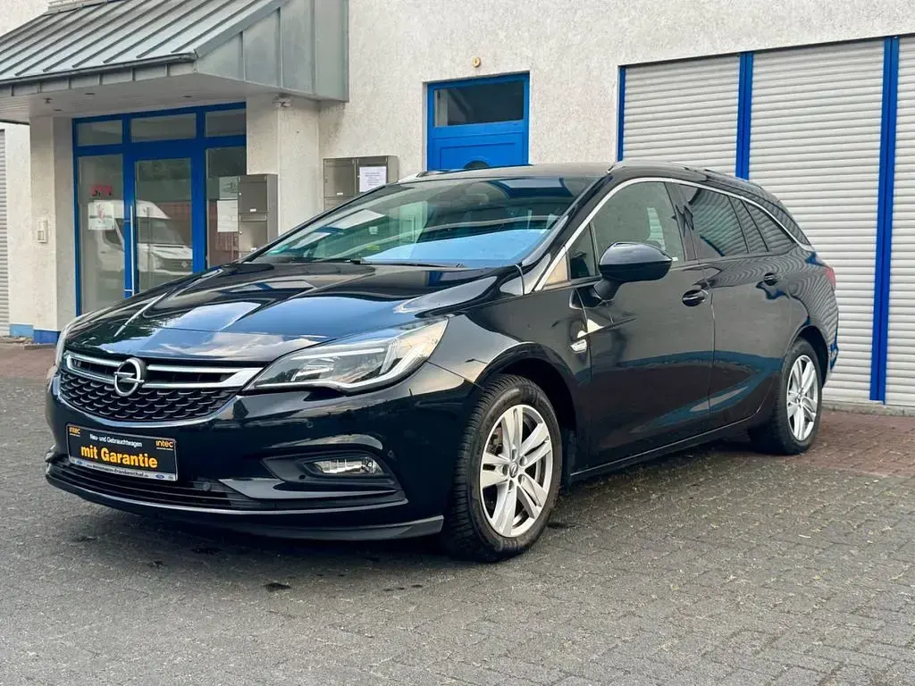 Gebraucht Opel Astra Dynamic 110 PS (80 kW) 2016 Schwarz Kombi