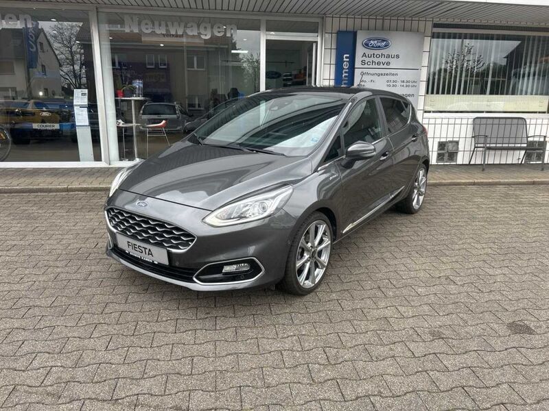 Grau Gebraucht 2019 Ford Fiesta Vignale Kleinwagen | 16.470 € (Etwas zu teuer) - Bild 1/4