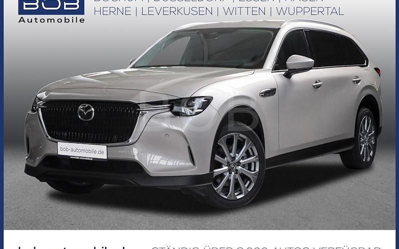 Weiß Neu 2025 Mazda CX-80 Exclusive SUV | 56.250 € (Teuer) - Bild 1/4