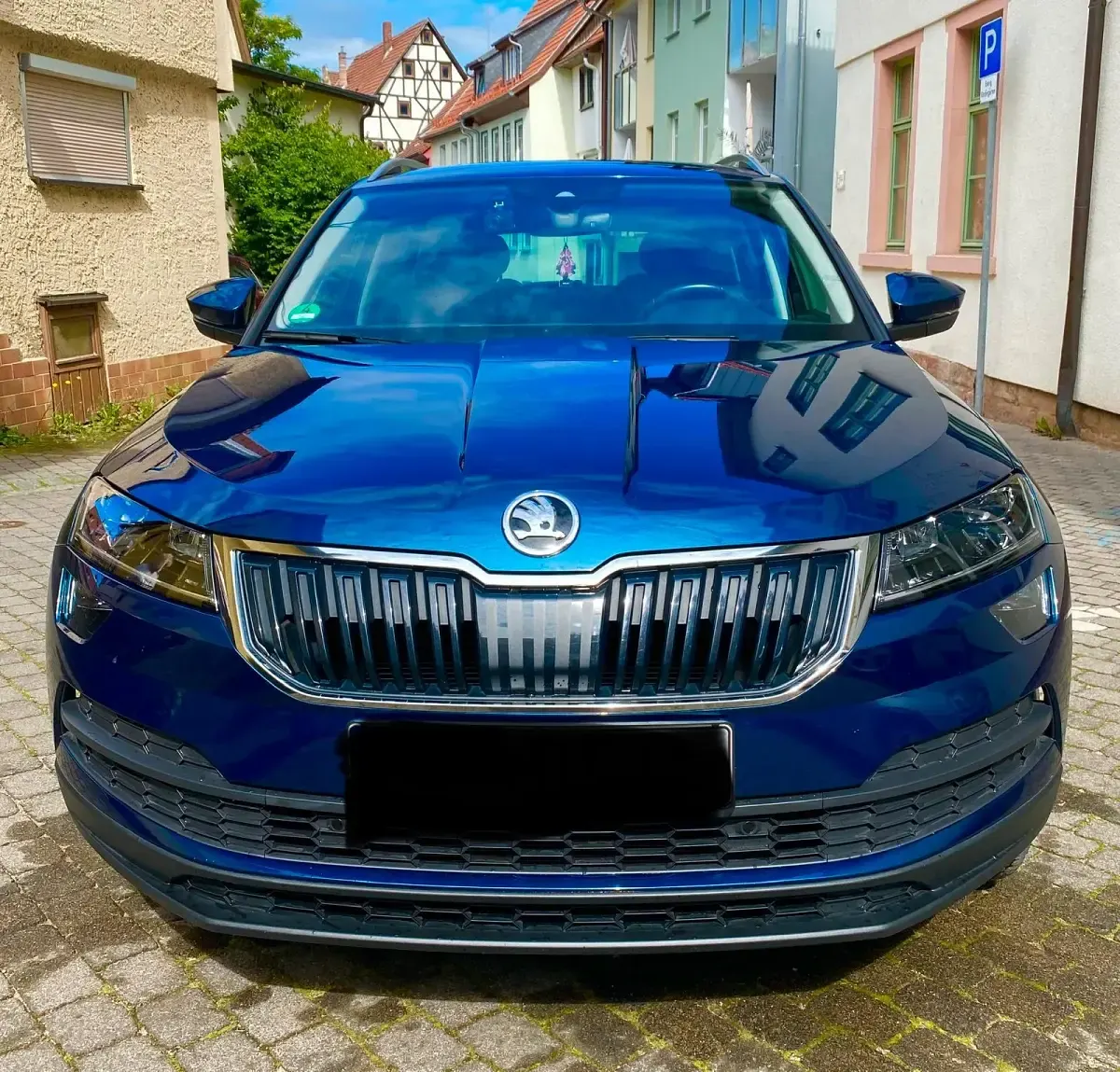 Gebraucht Skoda Karoq Style 150 PS (110 kW) 2018 Blau SUV
