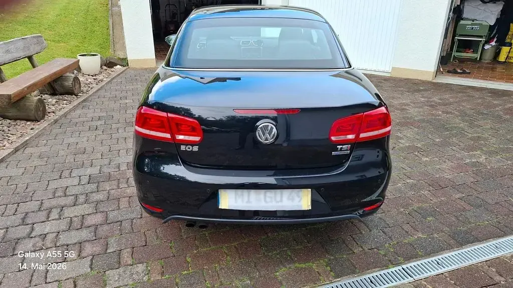 Gebraucht VW Eos 122 PS (89 kW) 2014 Schwarz Cabrio