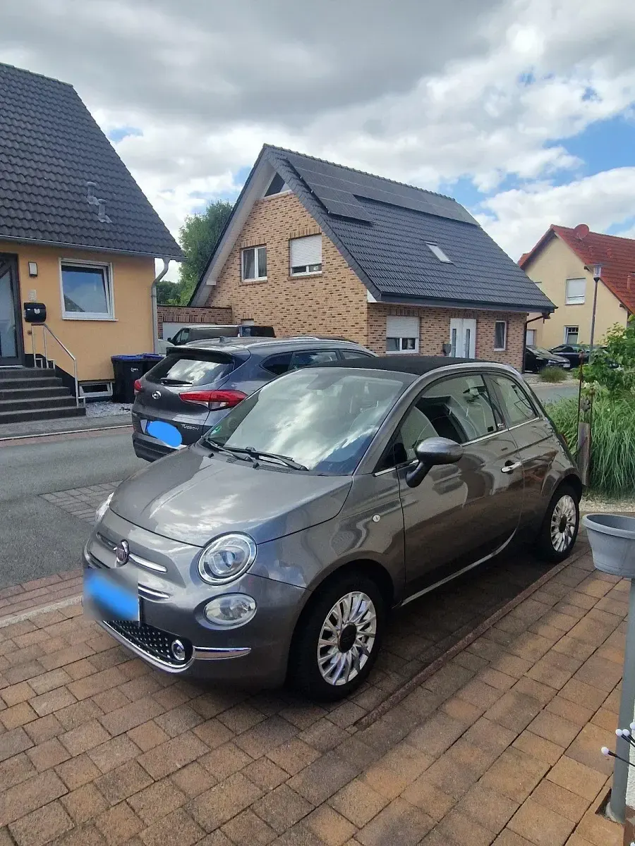 Gebraucht Fiat 500 Lounge 69 PS (50 kW) 2019 Grau Limousine