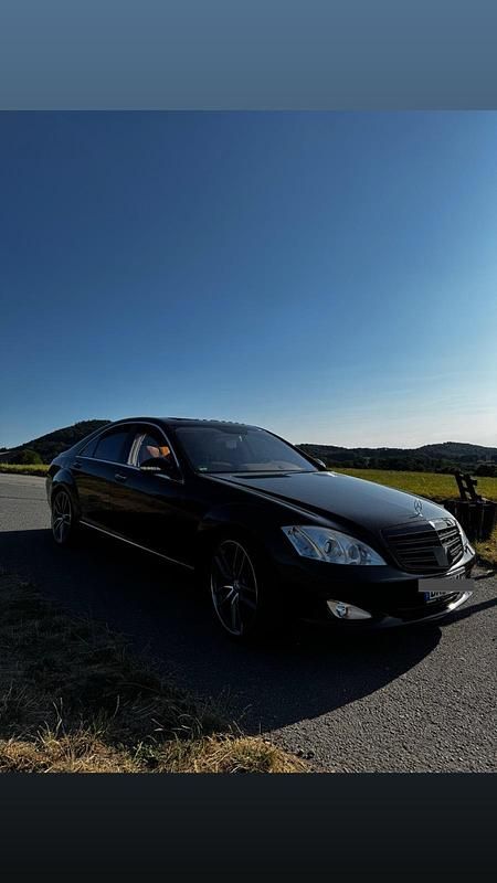 Schwarz Gebraucht 2008 Mercedes S450 AMG Limousine | 15.400 € (Superpreis) - Bild 1/4