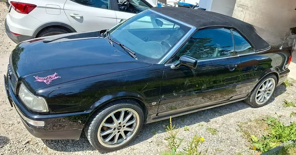 Gebraucht Audi Cabriolet 116 PS (85 kW) 1996 Schwarz Cabrio