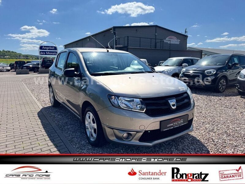Braun Gebraucht 2014 Dacia Sandero Ambiance Kleinwagen | 4.999 € (Fairer Preis) - Bild 1/4