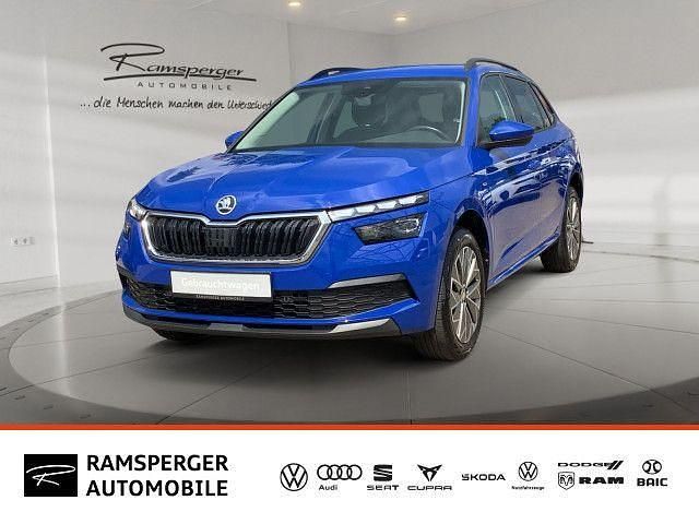 Blau (energyblau) Gebraucht 2021 Skoda Kamiq Clever SUV | 19.990 € (Guter Preis) - Bild 1/4