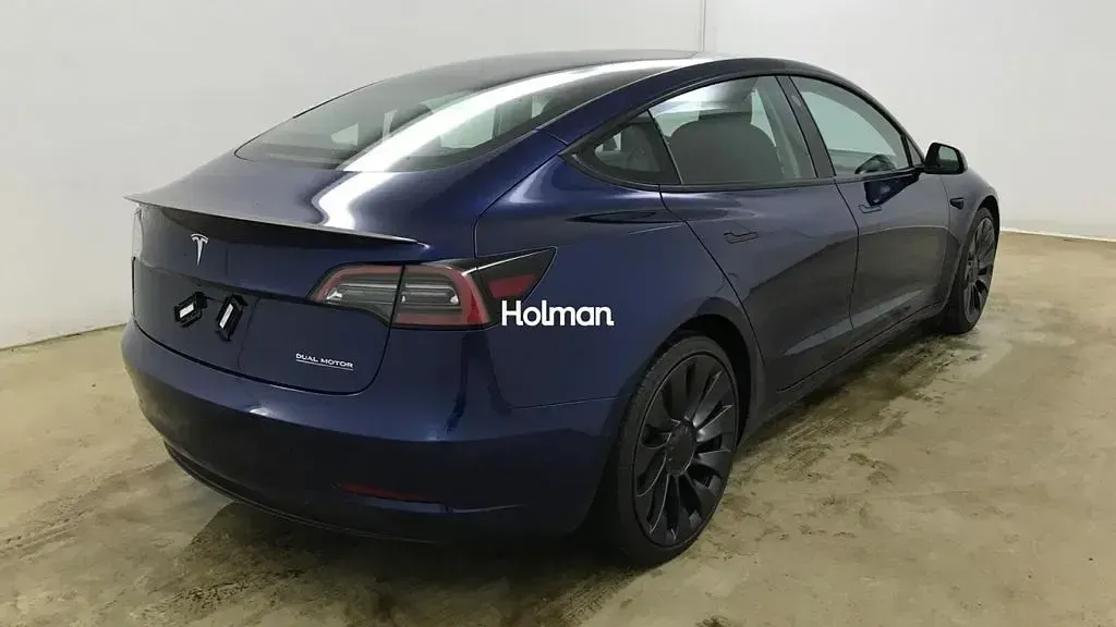 Brugt Tesla Model 3 Performance 377 kW (513 HK) 2022 Blå Sedan