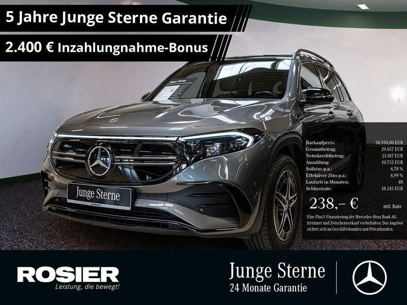 Grau Gebraucht 2022 Mercedes EQB250 AMG SUV | 34.550 € (Etwas zu teuer) - Bild 1/3