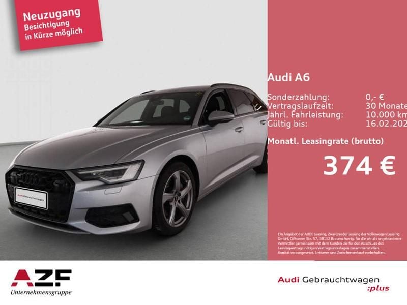 Florettsilber metallic Gebraucht 2025 Audi A6 Advanced Kombi | 48.980 € (Superpreis) - Bild 1/4