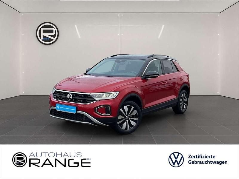 Rot Gebraucht 2023 VW T-Roc Move SUV | 32.980 € (Teuer) - Bild 1/4