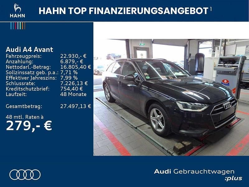 Gebraucht Audi A4 S-Line 136 PS (100 kW) 2023 Brillantschwarz Kombi