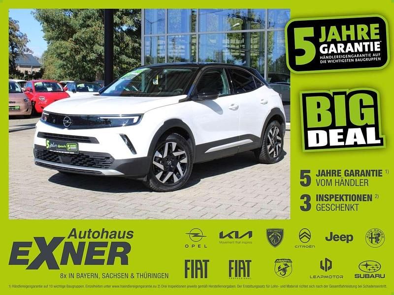 Jade weiß / dach diamantschwarz Gebraucht 2022 Opel Mokka-e Elegance SUV | 17.990 € (Superpreis) - Bild 1/4