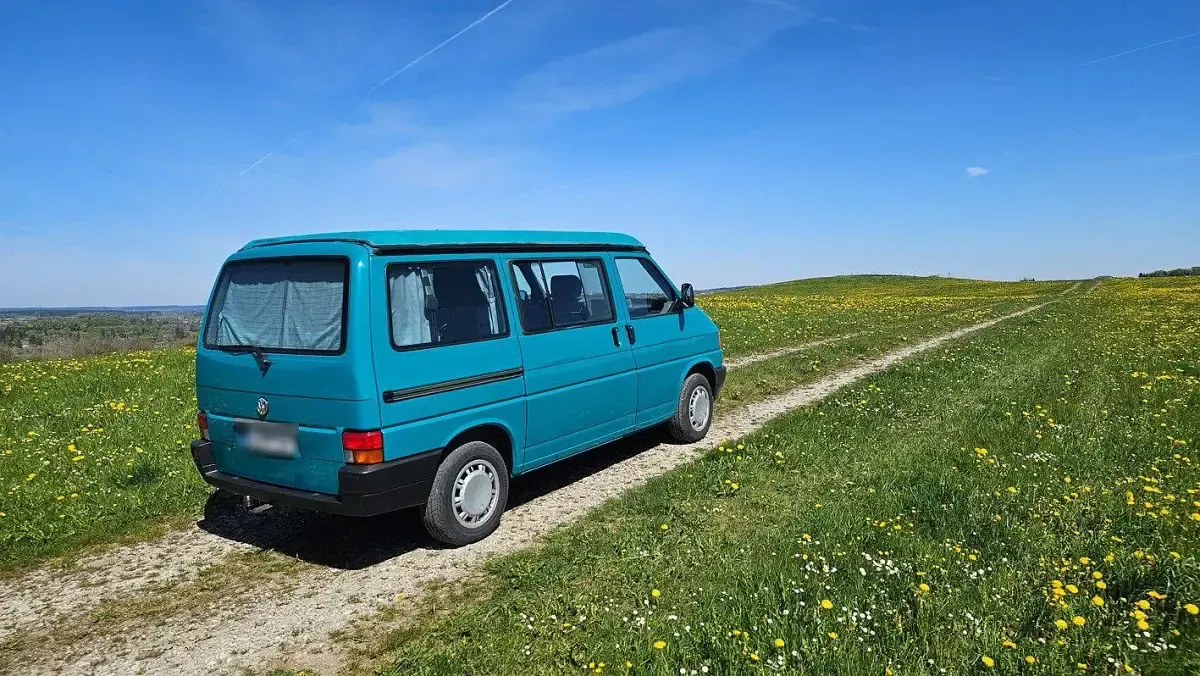Używany VW T4 77 KM (56 kW) 1993 Zielony Van