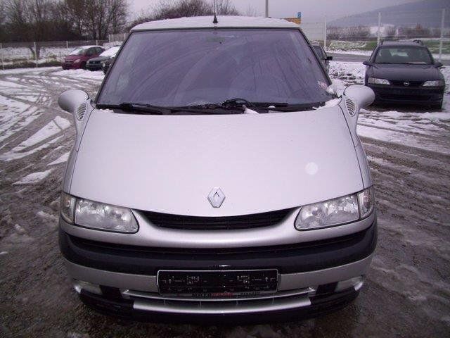Gebraucht Renault Grand Espace 129 PS (94 kW) 2001 Silber metallic Van / Kleinbus