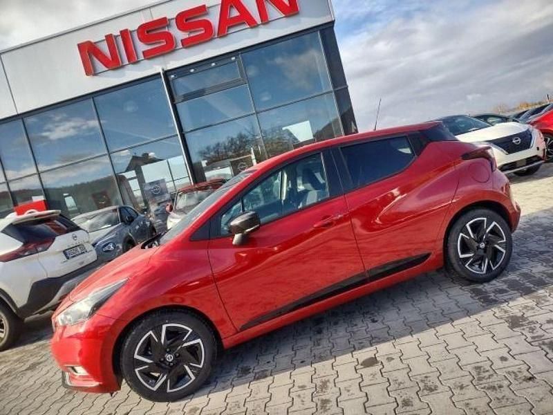 Gebraucht Nissan Micra N-Way 92 PS (67 kW) 2022 Passion red (metallic) Kleinwagen