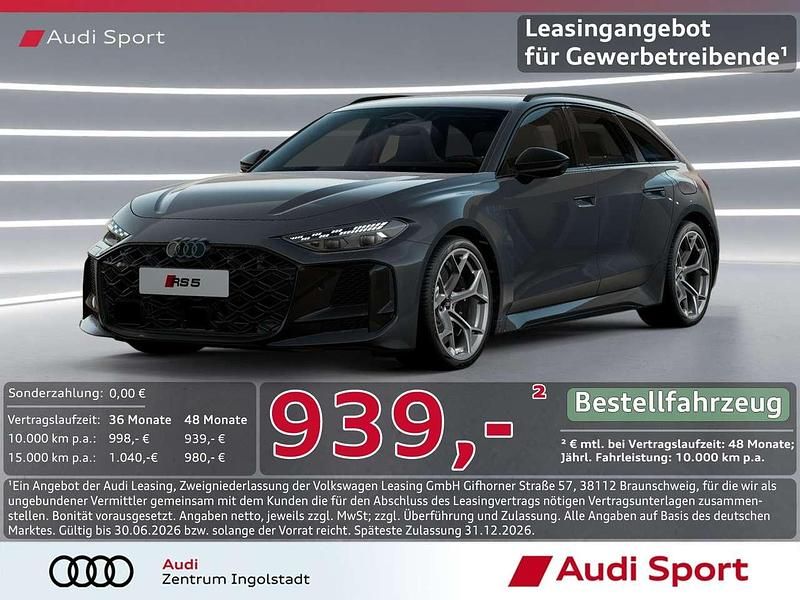 Neu Audi RS5 639 PS (469 kW) 2026 Magnetgrau Coupé