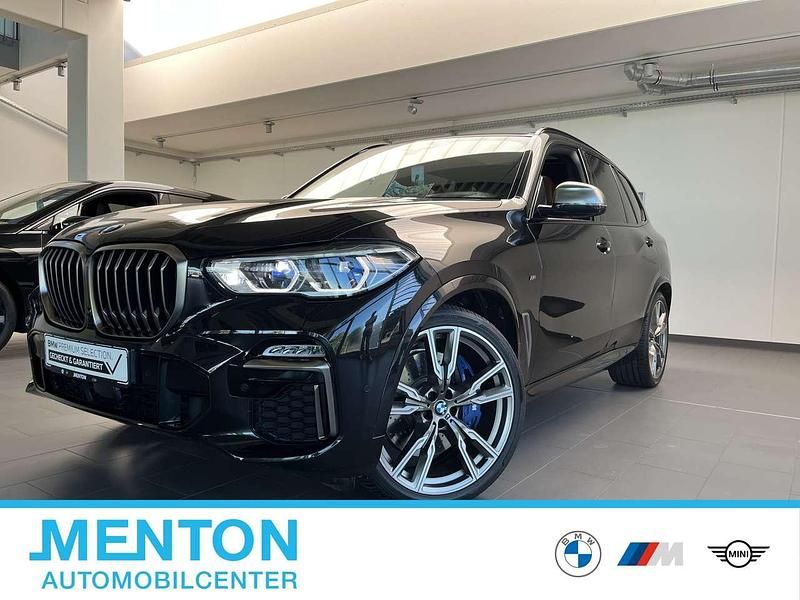 Black sapphire metallic Gebraucht 2020 BMW X5 M SUV | 57.490 € (Fairer Preis) - Bild 1/3