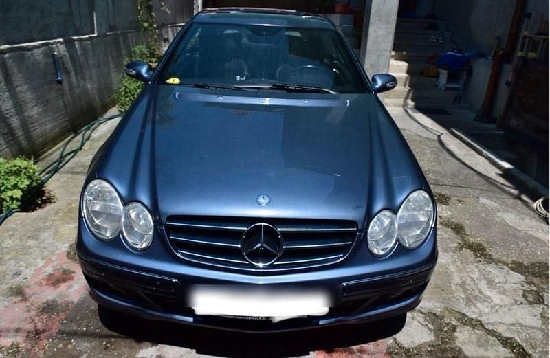 Gebraucht Mercedes CLK200 Avantgarde 163 PS (119 kW) 2006 Blau Coupé