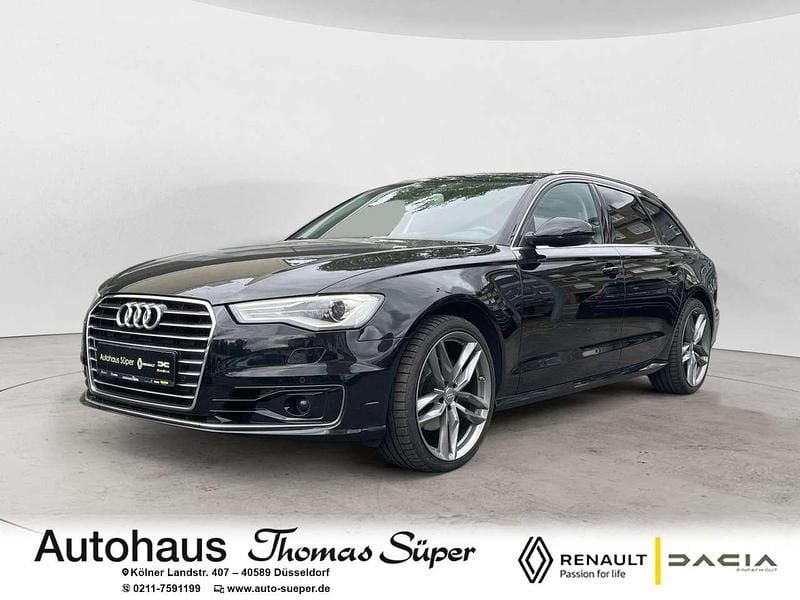 Brillantschwarz Gebraucht 2015 Audi A6 Kombi | 15.990 € (Guter Preis) - Bild 1/4