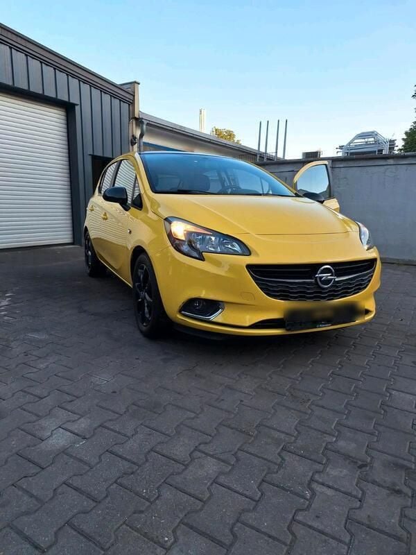 Gelb Gebraucht 2015 Opel Corsa Kleinwagen | 6.300 € (Superpreis) - Bild 1/4