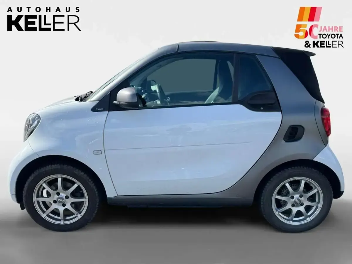Gebraucht Smart ForTwo Cabrio Prime 90 PS (66 kW) 2018 Tridionsicherheitszelle mount Cabrio
