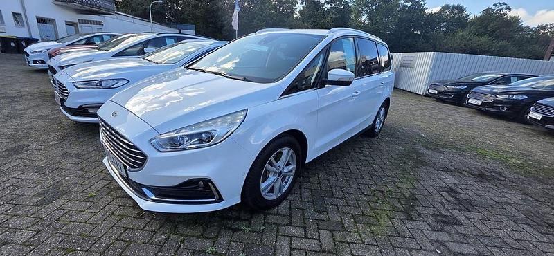 Weiß Gebraucht 2020 Ford Galaxy Titanium Van / Kleinbus | 24.990 € (Fairer Preis) - Bild 1/4