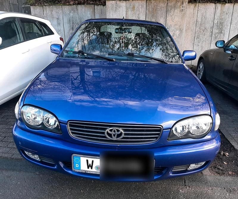Gebraucht Toyota Corolla 97 PS (71 kW) 2001 Blau Limousine