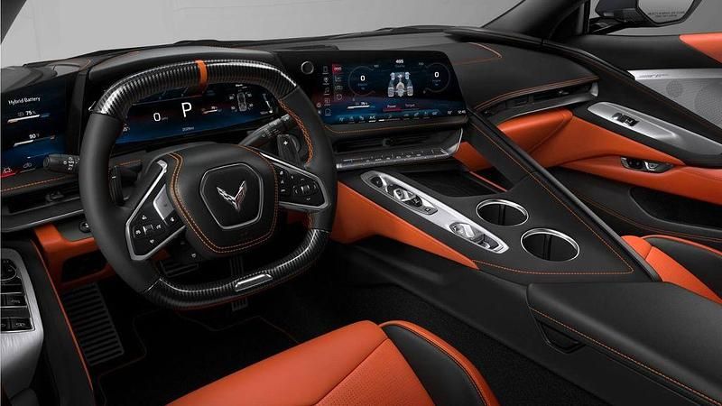 Nowe Corvette C8 655 KM (481 kW) 2025 Żółty Kabriolet