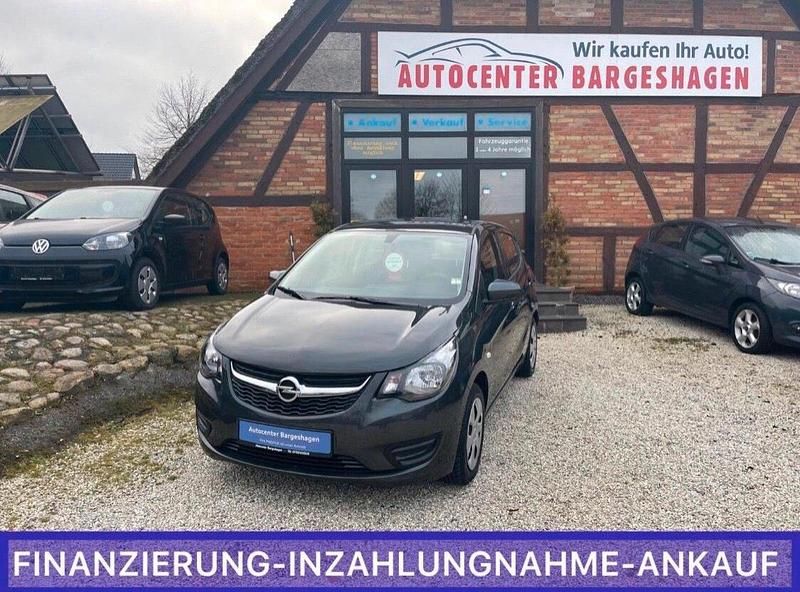 Grau Gebraucht 2017 Opel Karl Edition Kleinwagen | 10.550 € (Fairer Preis) - Bild 1/4