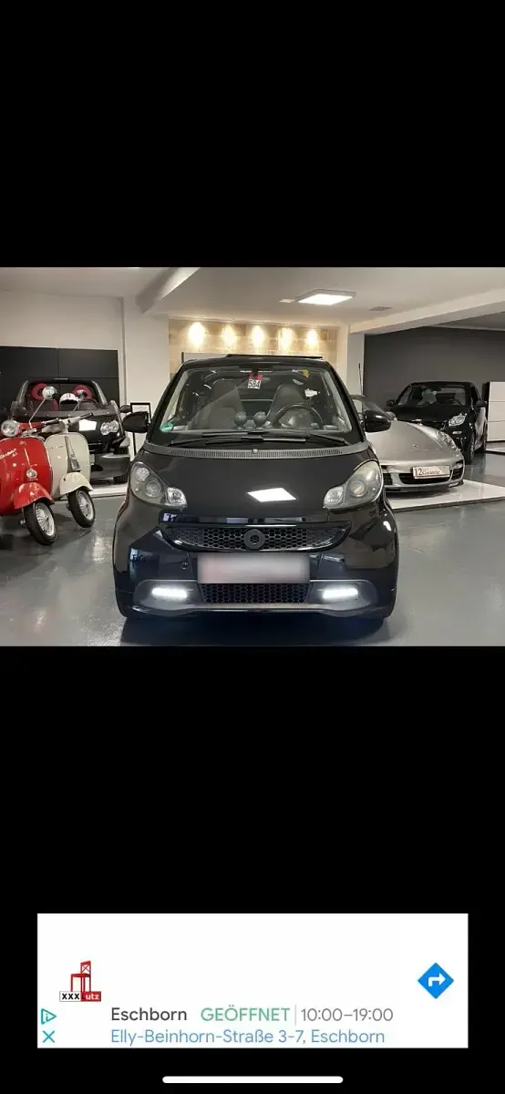 Occasion Smart ForTwo Cabrio Brabus 84 ch (61 kW) 2010 Noir Cabriolet