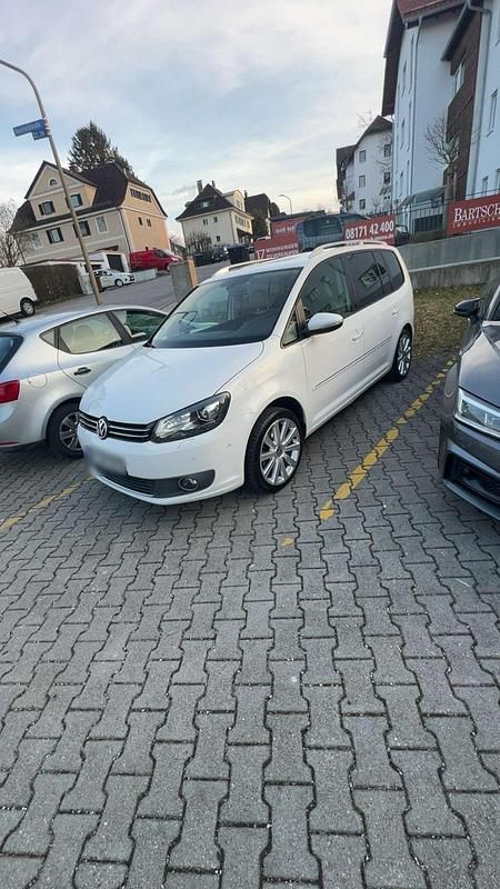 Gebraucht VW Touran 170 PS (125 kW) 2011 Weiß Van / Kleinbus