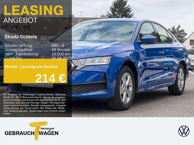 Blau Gebraucht 2024 Skoda Octavia Essence Limousine | 21.870 € (Superpreis) - Bild 1/4