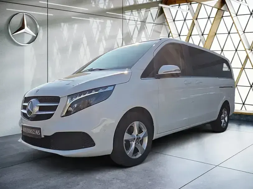 Gebraucht Mercedes V250 190 PS (139 kW) 2024 Bergkristallweiß metallic Van / Kleinbus