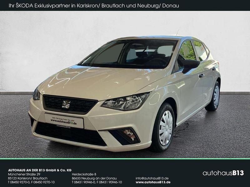 Candy weiß Gebraucht 2021 Seat Ibiza Reference Kleinwagen | 12.750 € (Fairer Preis) - Bild 1/4