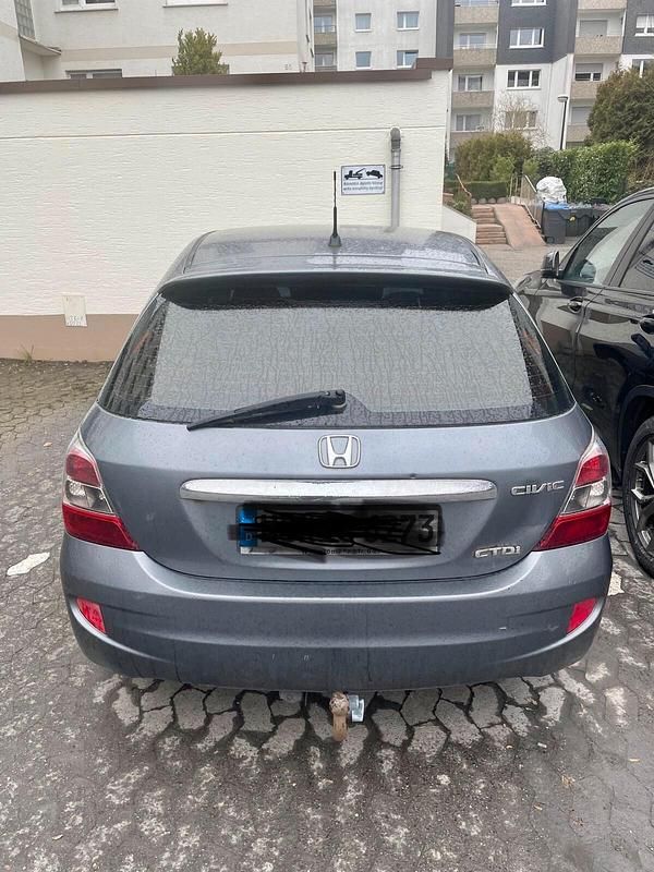 Gebraucht Honda Civic 101 PS (74 kW) 2005 Silber Coupé