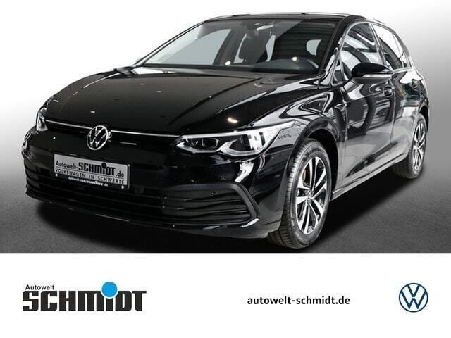 Deep black Gebraucht 2021 VW Golf VIII Life Kleinwagen | 20.622 € (Guter Preis) - Bild 1/4